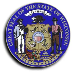 Wisconsin - 3.5" State Seal