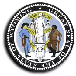 Wyoming - 3.5" State Seal
