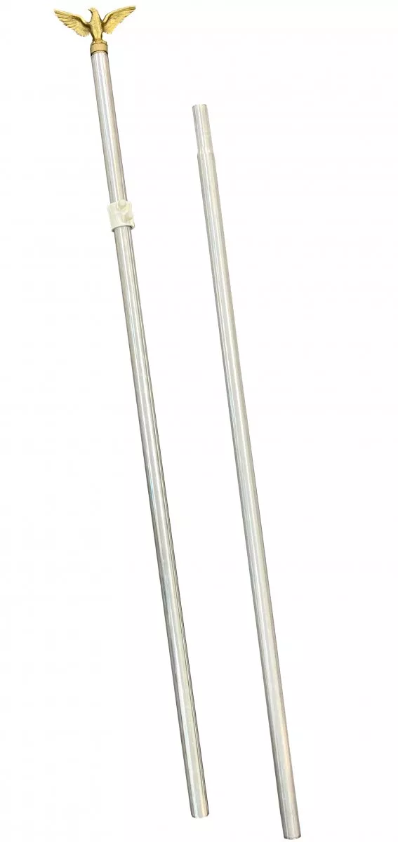 8'x1" Aluminum Pole (Eagle Top) 2-piece