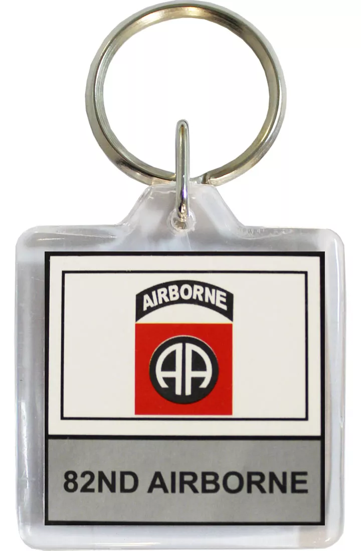 82nd Airborne Keyring