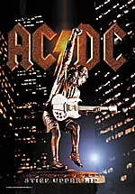 AC/DC Textile Poster (Stiff Upper Lip)