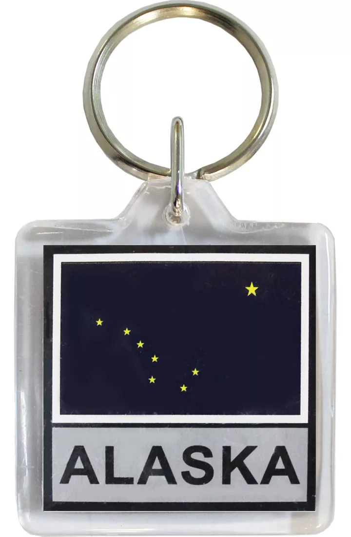 Alaska Keyring