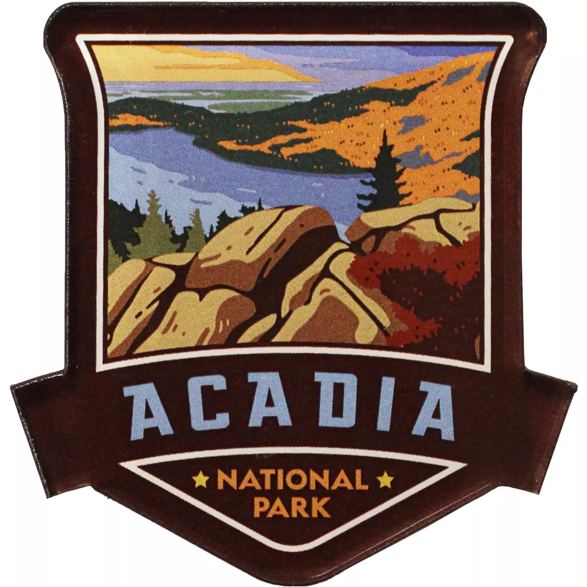 Acadia National Park Acrylic Magnet