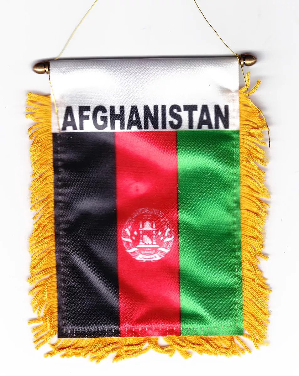 Afghanistan Window Hanging Flag