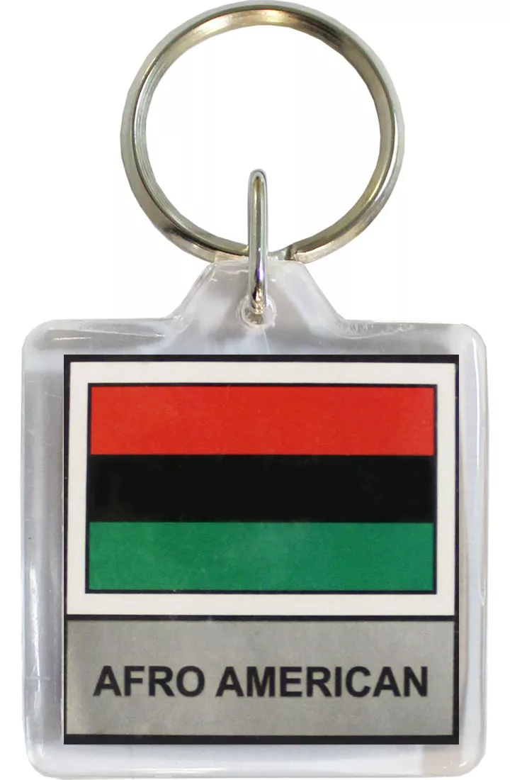 African American Keyring