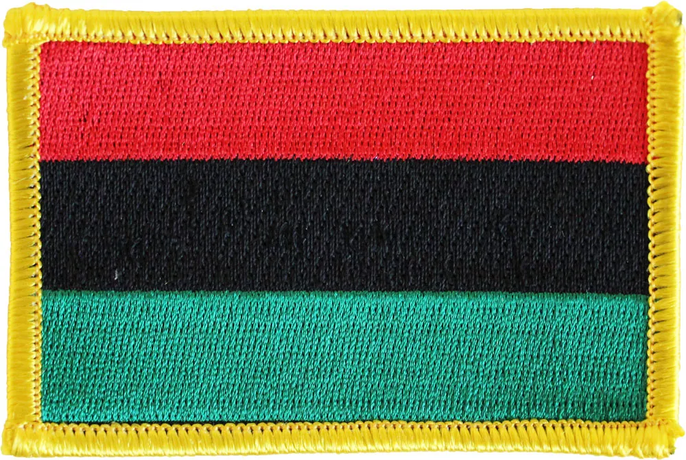 African American Rectangular Patch