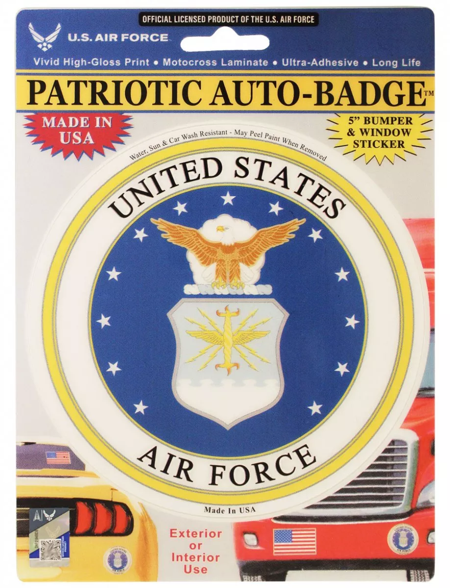 Air Force - 5" Vinyl Decal Sticker
