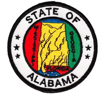 Alabama Circular Patch