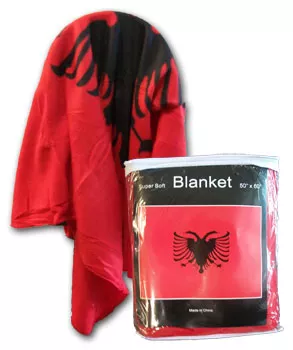 Albania Fleece Blanket