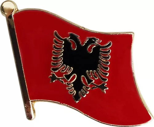 Albania Flag Lapel Pin