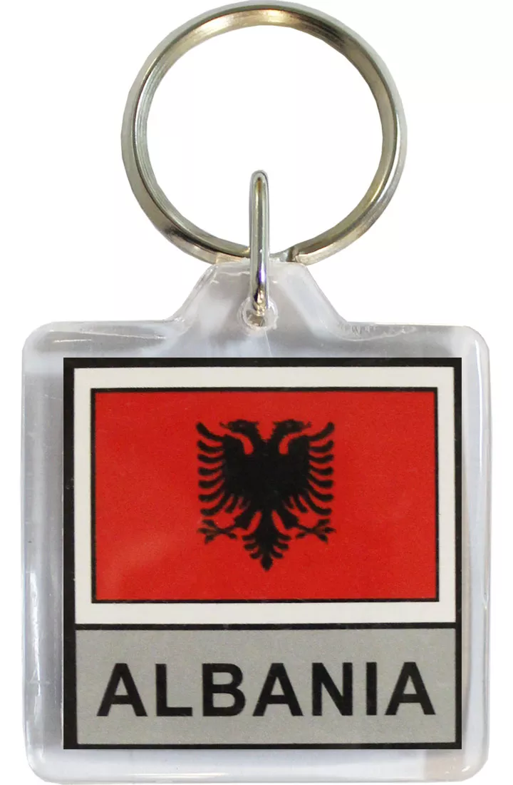 Albania Keyring