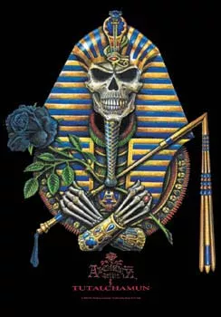 Alchemy Textile Poster (Tutalchamun)