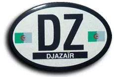 Algeria Oval Decal