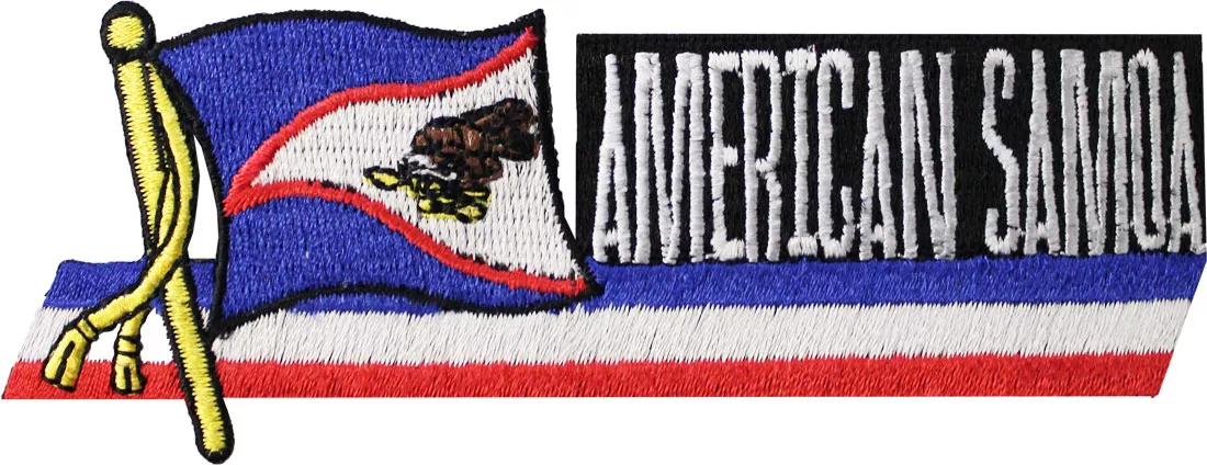 American Samoa Cut-Out Patch