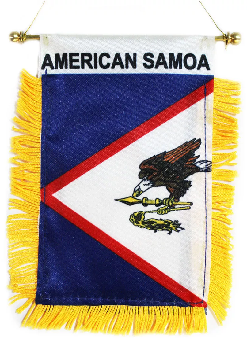 American Samoa Window Hanging Flag