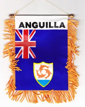 Anguilla Window Hanging Flag