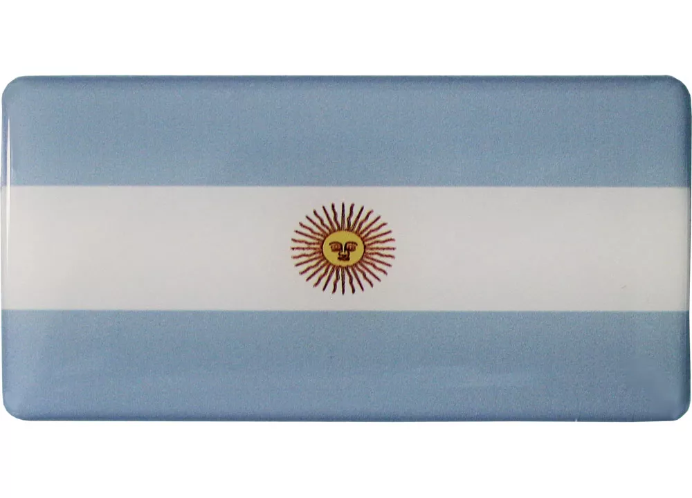 Argentina Domed Sticker (State)