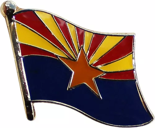 Arizona Flag Lapel Pin