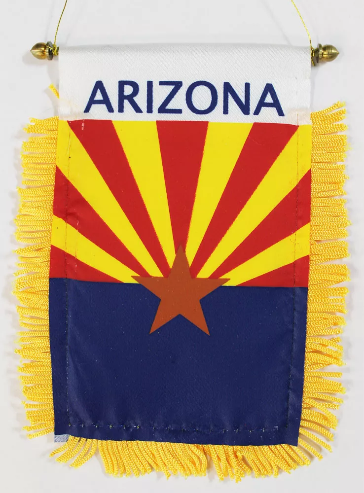 Arizona Window Hanging Flag