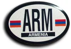 Armenia Oval Decal