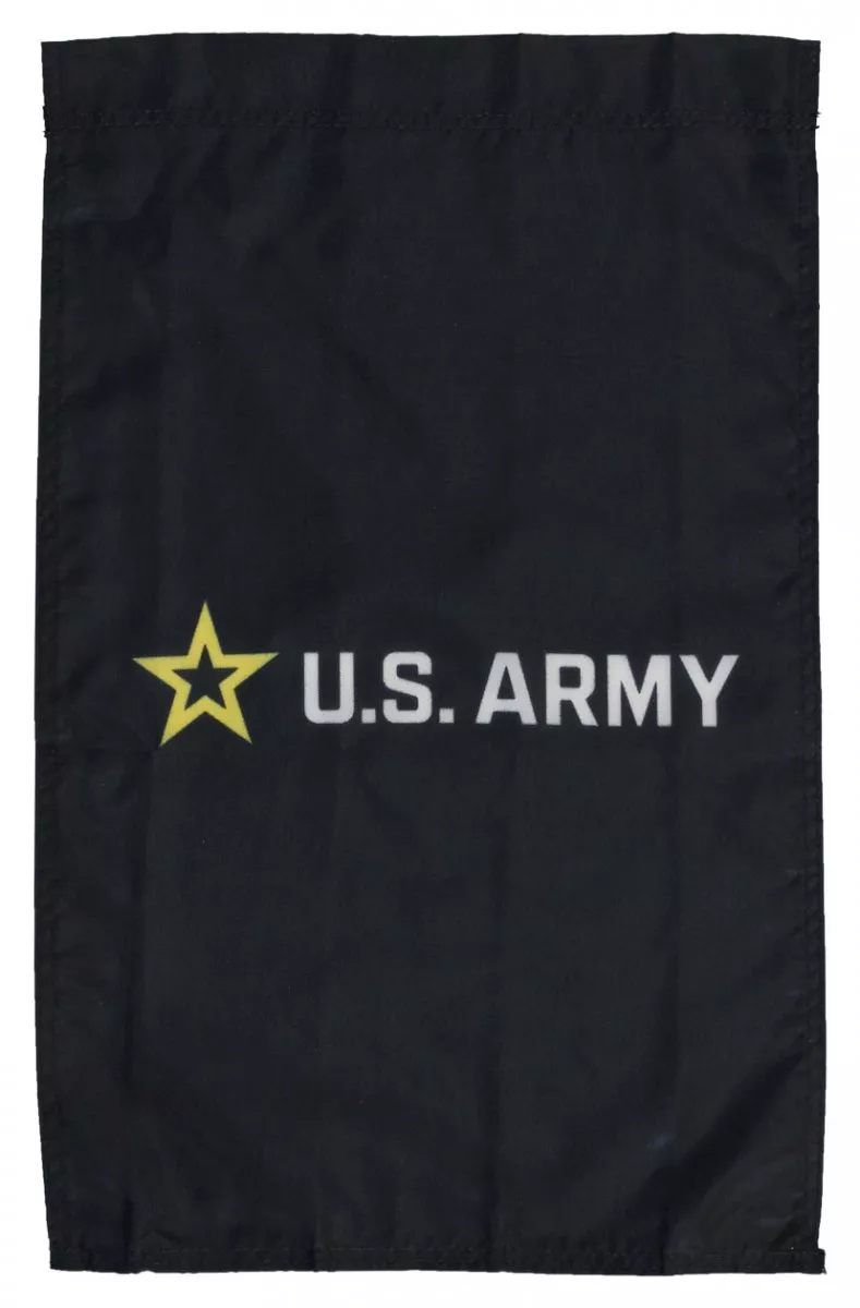 Army (Black) - 12"x18" Garden Banner