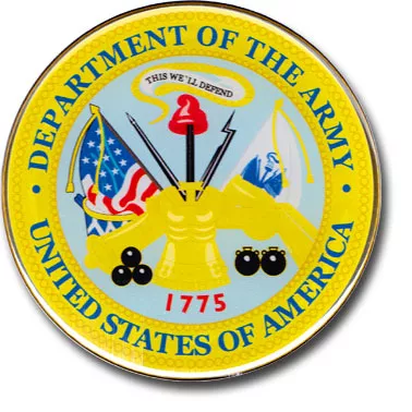 Army - 2.75" Circular Domed Sticker