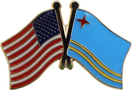 Aruba Friendship Pin