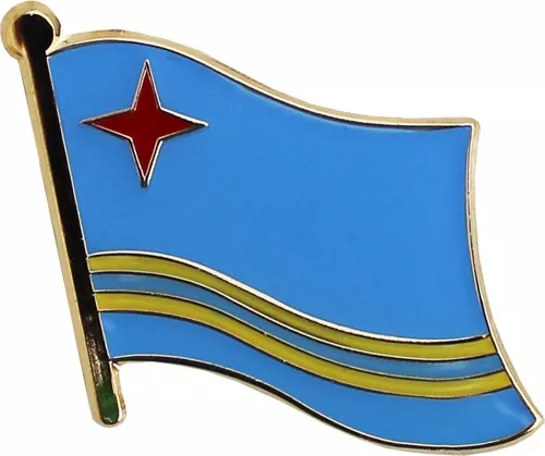 Aruba Flag Lapel Pin
