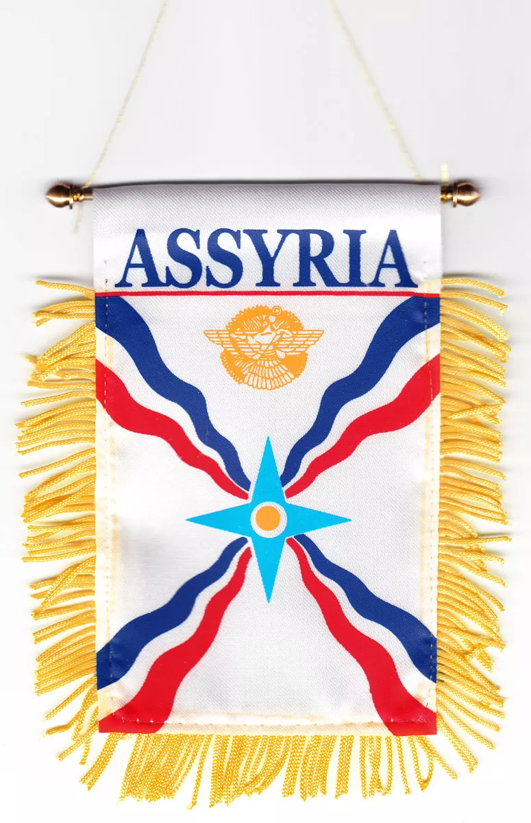 Assyria Window Hanging Flag