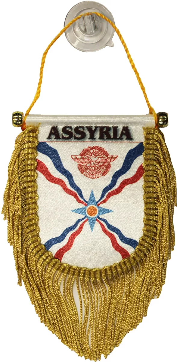 Assyria Window Hanging Flag (Shield)