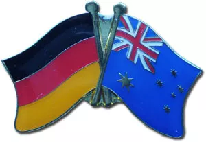 Germany Australia Friendship Lapel Pin