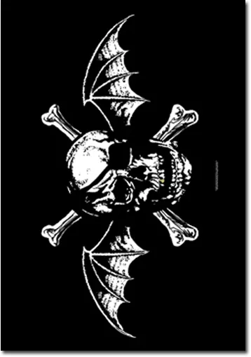 Avenged Sevenfold Textile Poster (Death Bat)