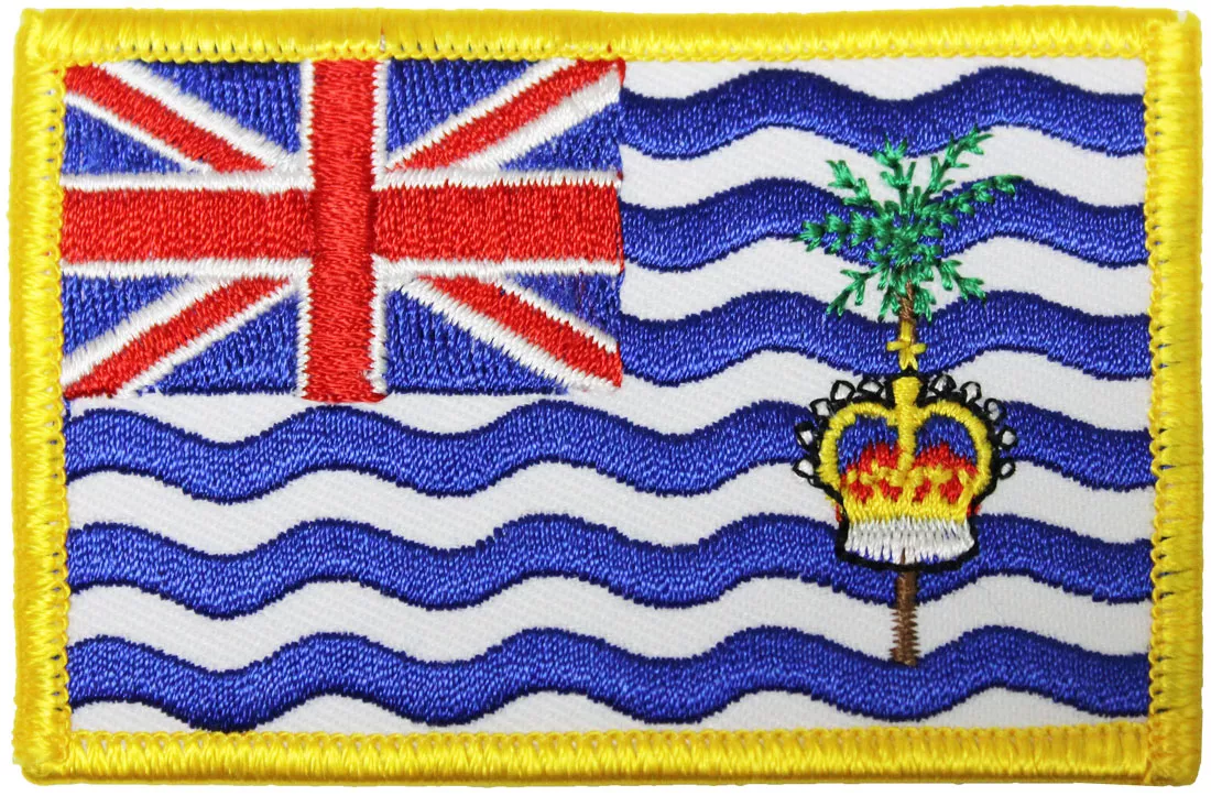 British Indian Ocean Territory Rectangular Patch