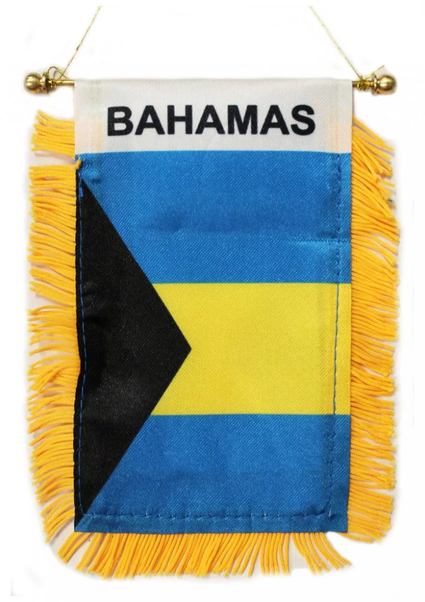 Bahamas Window Hanging Flag