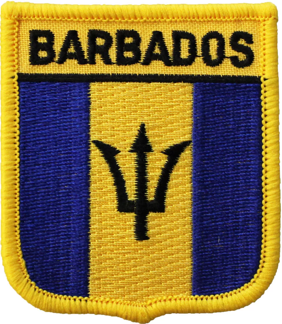 Barbados Shield Patch