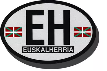Basque Oval Decal