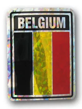 Belgium Reflective Decal