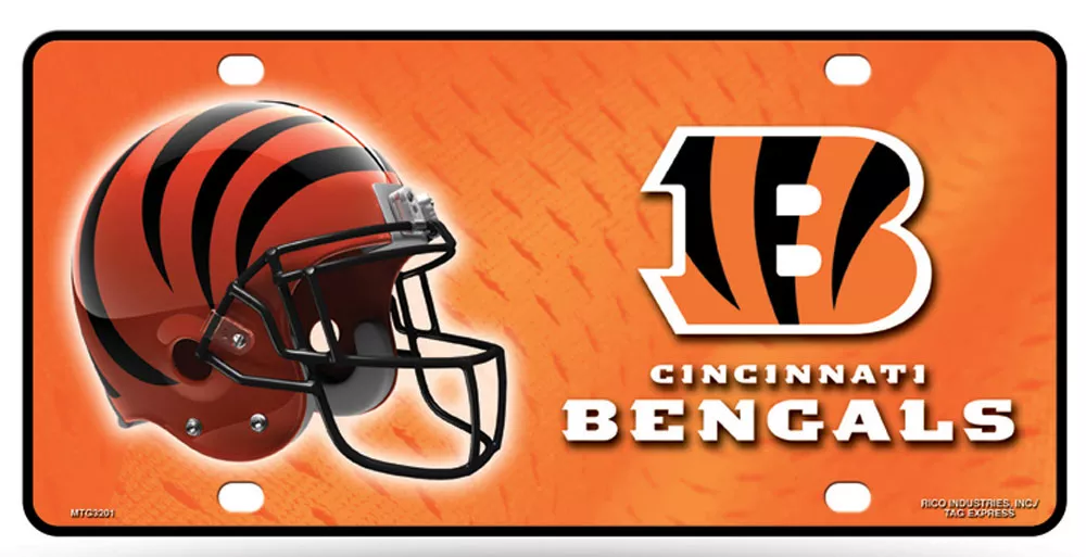 Cincinnati Bengals NFL License Plate