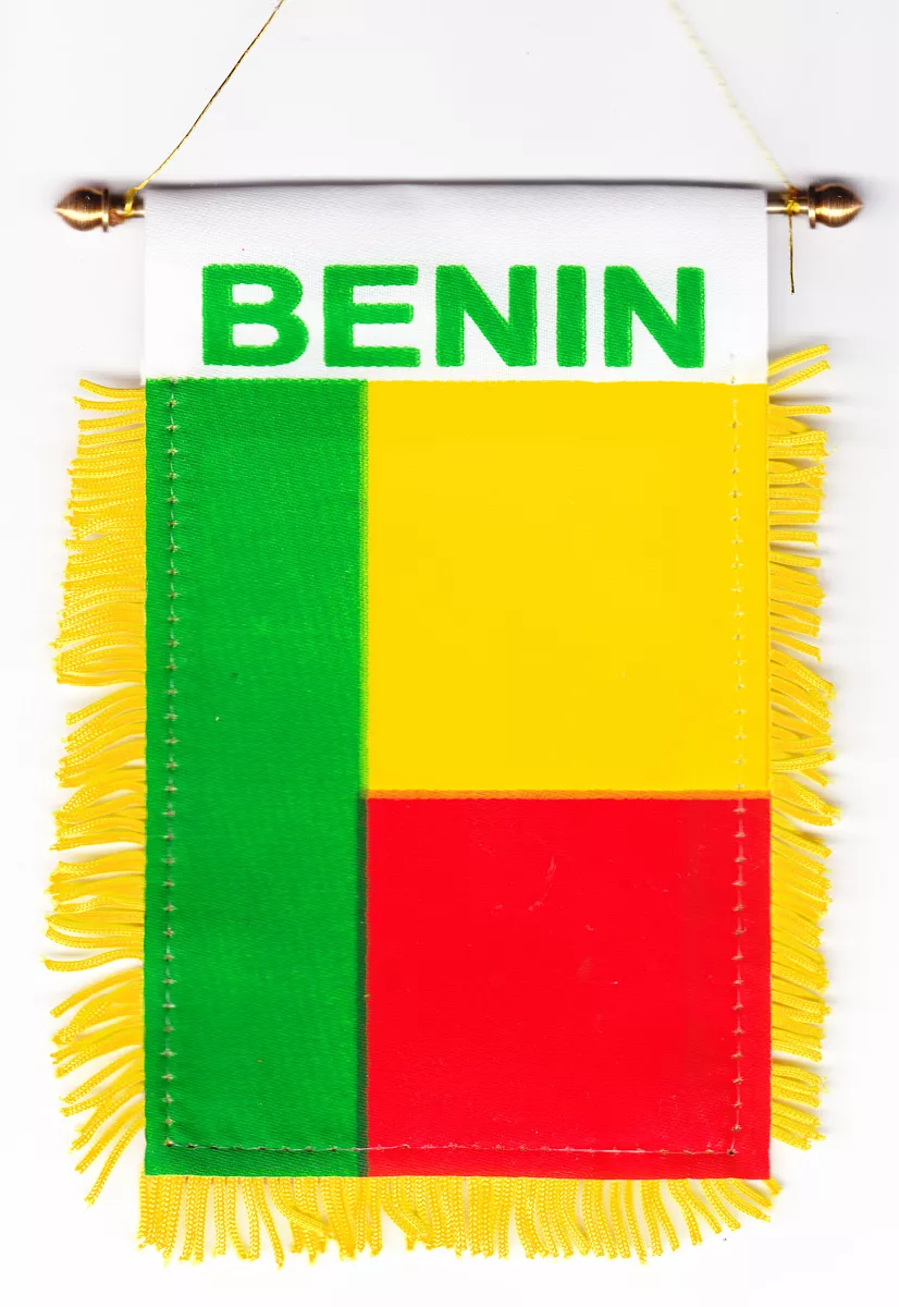 Benin Window Hanging Flag