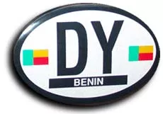 Benin Oval Decal