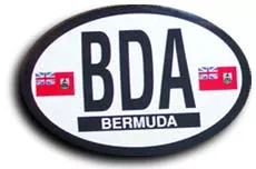 Bermuda Oval Decal