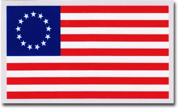 Betsy Ross Auto Decal