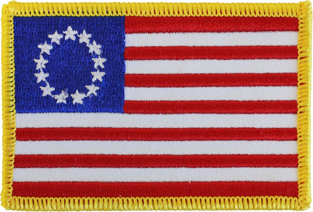 Betsy Ross Rectangular Patch
