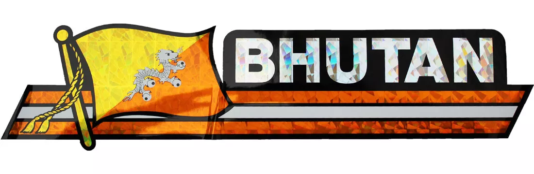 Bhutan Bumper Sticker