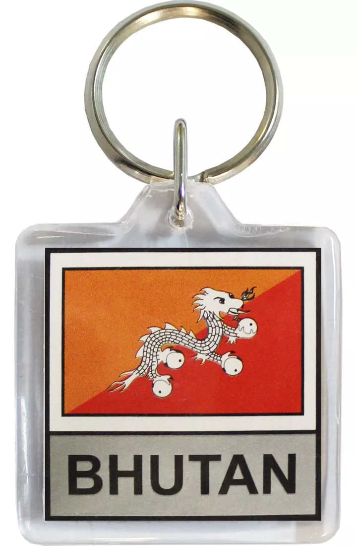 Bhutan Keyring