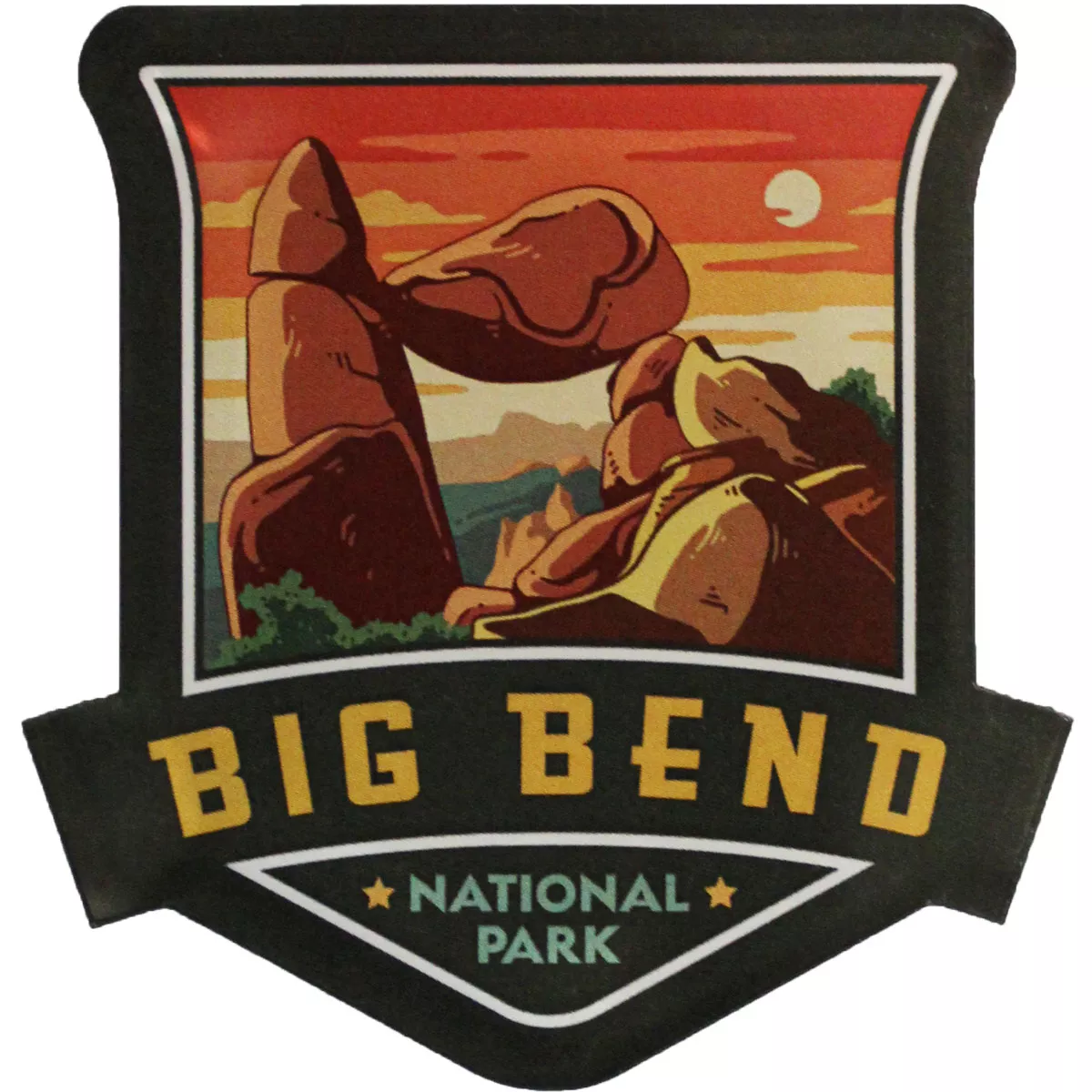 Big Bend National Park Acrylic Magnet