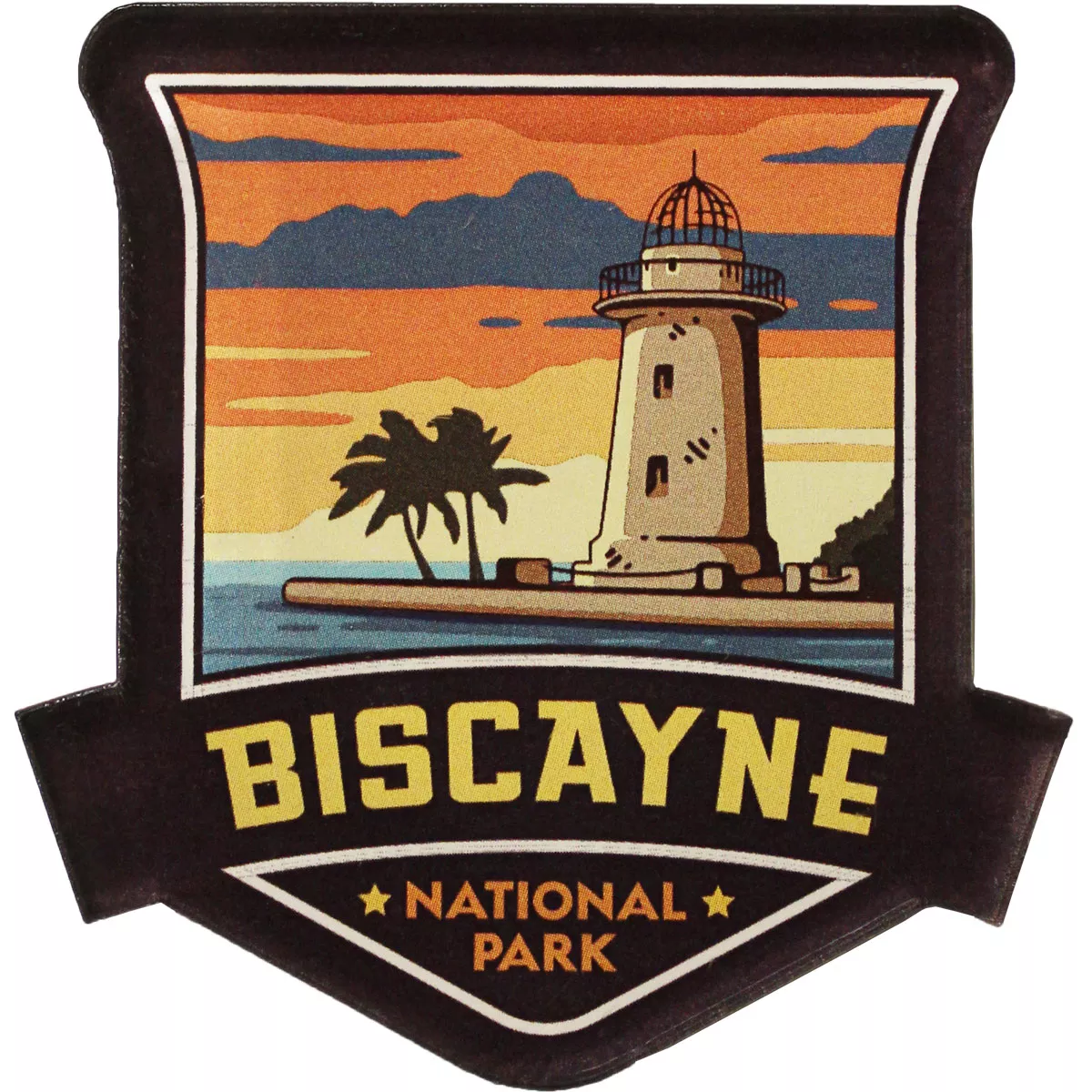 Biscayne National Park Acrylic Magnet