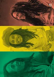 Bob Marley Textile Poster (Rasta Collage)