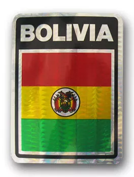 Bolivia Reflective Decal