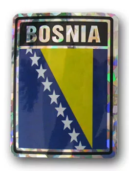 Bosnia-Herzegovina Reflective Decal